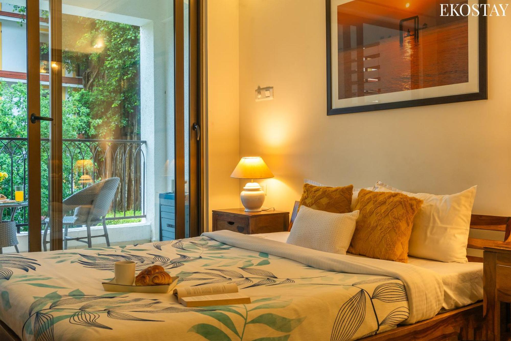 Ekostay - Belvedere Apartment Candolim Bagian luar foto